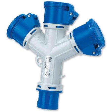ADATTATORE SPINA CEE A 3 CEE 1001402