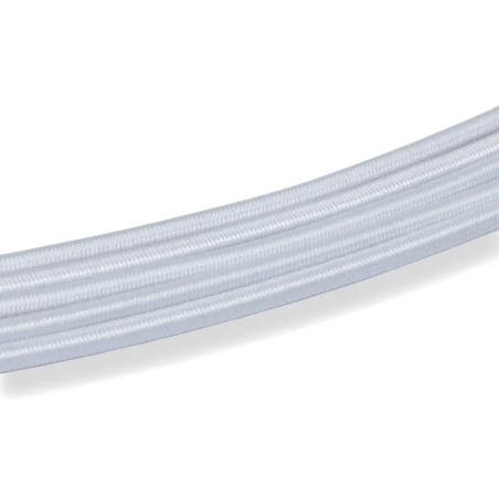 CORDONCINO ELASTICO BIANCO MM.3 MT.15