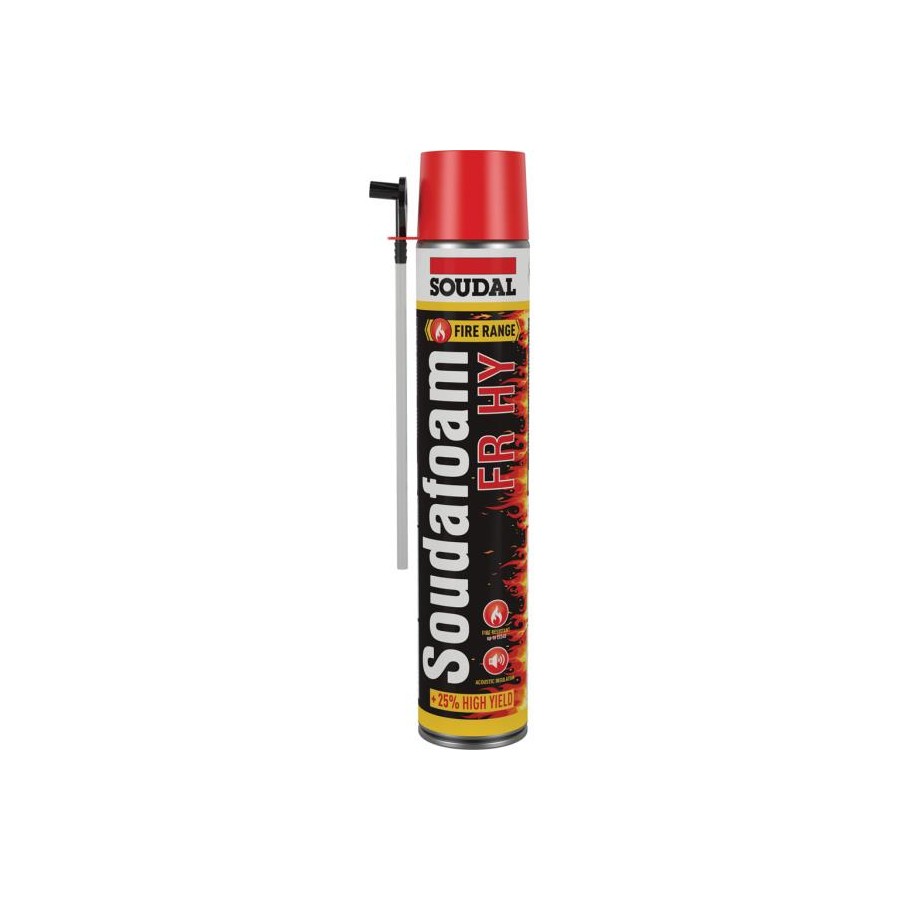 SOUDAL SCHIUMA PU FUOCO MANUALE ML.750 153330