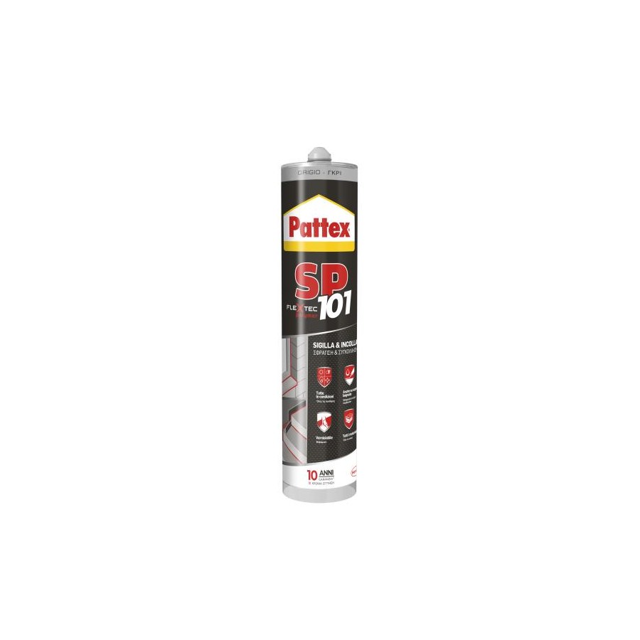 SILICONE SP101 GRIGIO ML.280