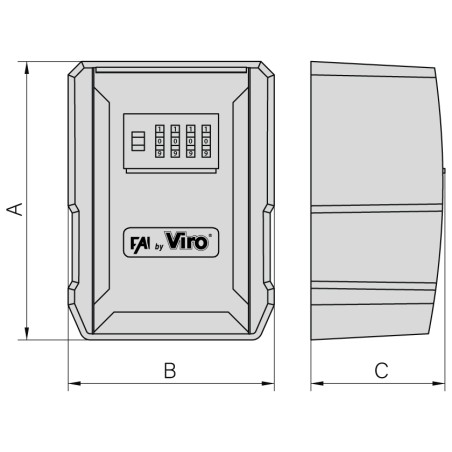 MINICASSETTA SICUREZZA CHIAVI VIRO ART.4259.L.7