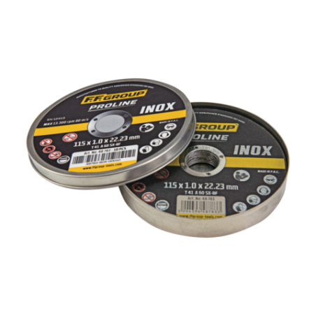 FFGR DISCHI ABR.INOX PIANO 115*1,0*22 10PZ 48783 