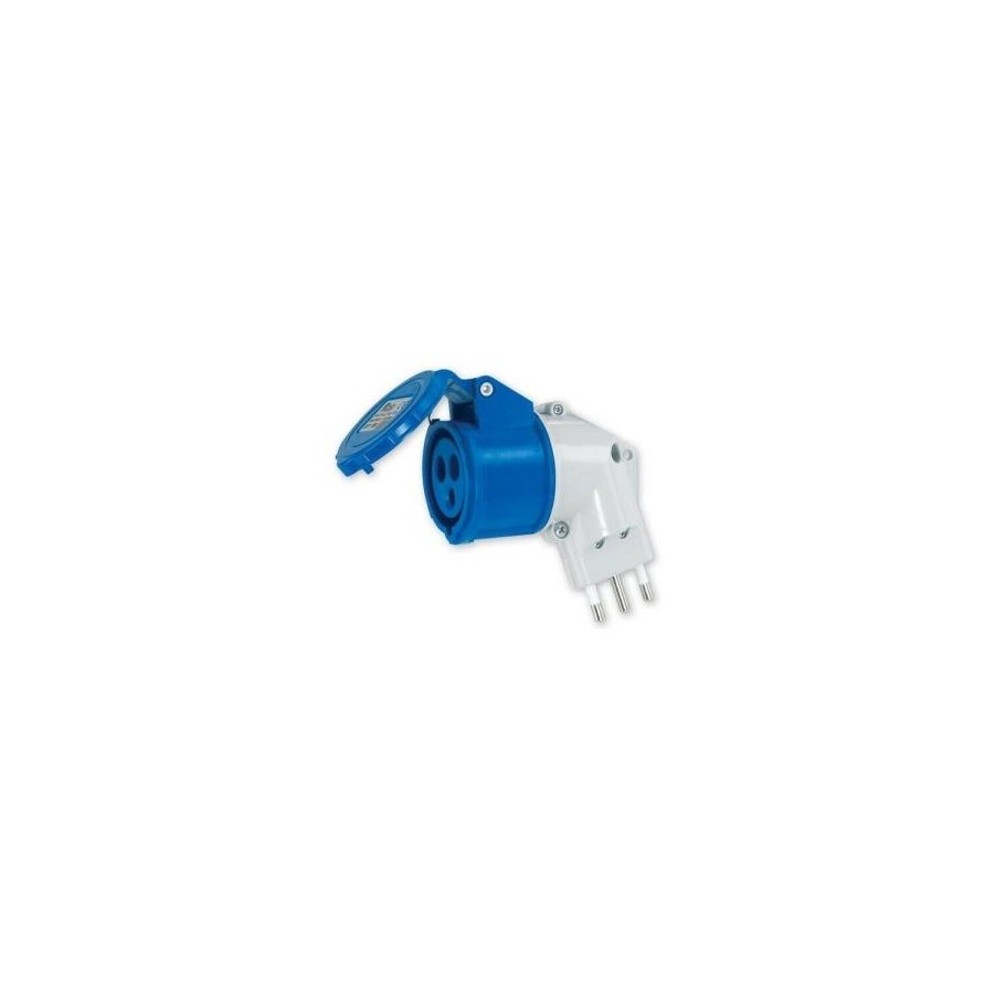 ADATTATORE SPINA 2P+T A PRESA CEE 1869