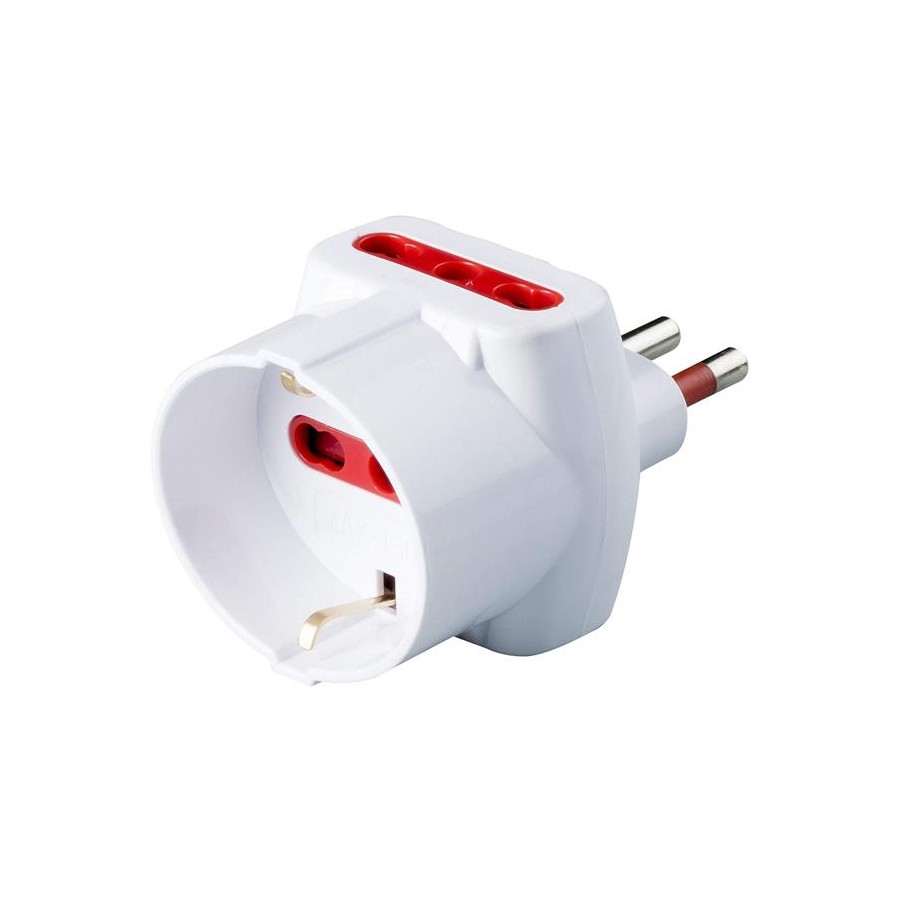 ADATTATORE TR.SP.16A 2BIP+SCH RS7705B