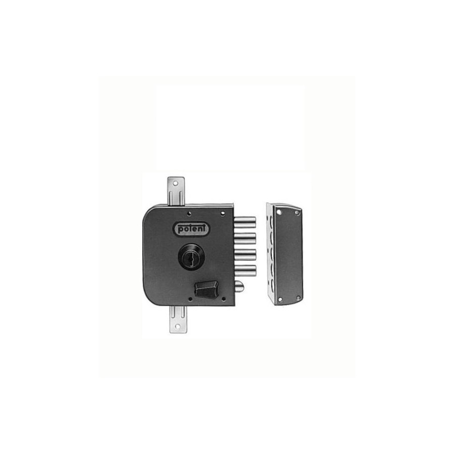 SERRATURA POTENT 520 DX TRIPLICE C/ASTE
