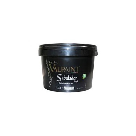 VALPAINT SABULADOR SOFT LUX ARGENTO 100 LT.1