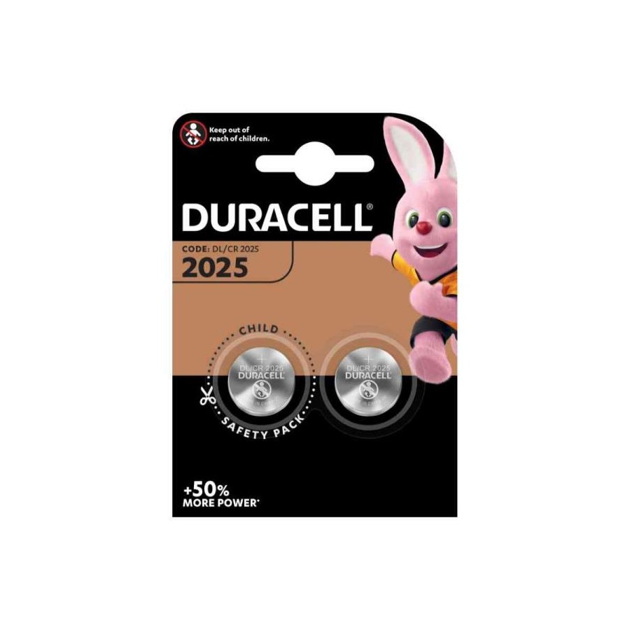 BATTERIA DURACELL 3V DL 2025 2PZ