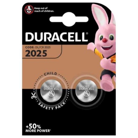 BATTERIA DURACELL 3V DL 2025 2PZ