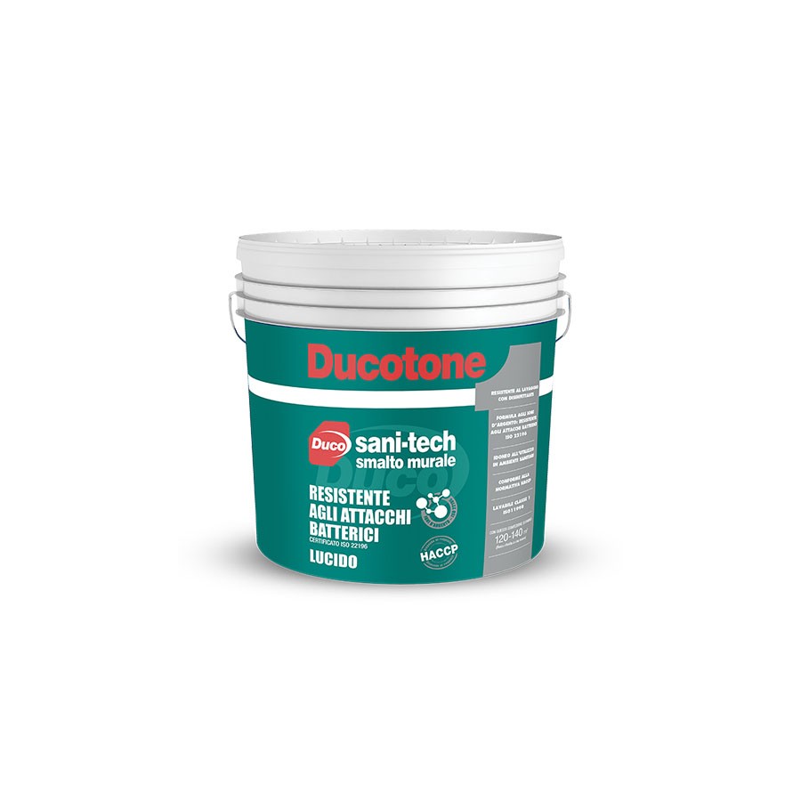 DUCOTONE SANI-TECH LUCIDO LT. 5 BIANCO CAL.