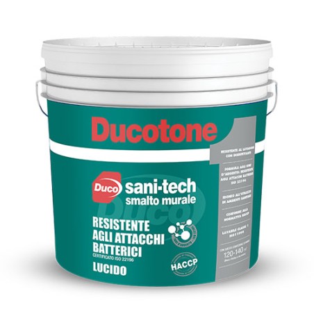 DUCOTONE SANI-TECH LUCIDO LT. 5 BIANCO CAL.