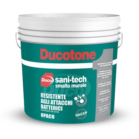 DUCOTONE SANI-TECH OPACO LT.10 BIANCO CAL.