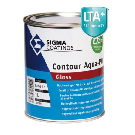 SIGMA CONTOUR AQUA PU GLOSS LT. 1 BIANCO