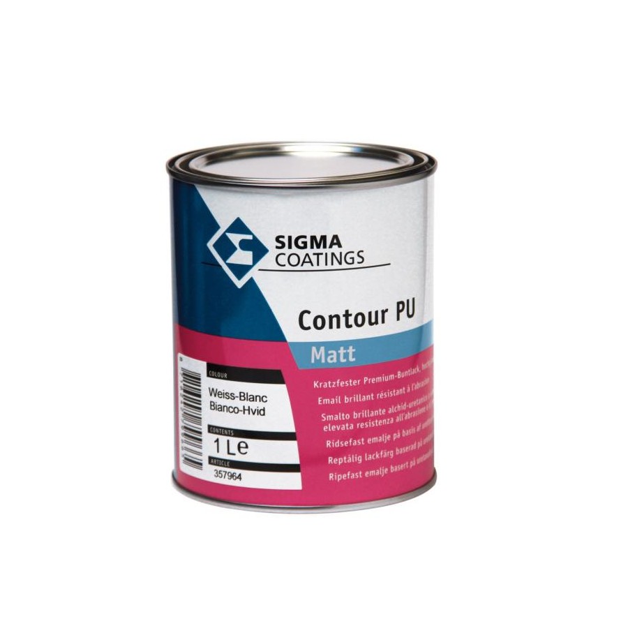 SIGMA CONTOUR PU MATT LT. 5 BIANCO