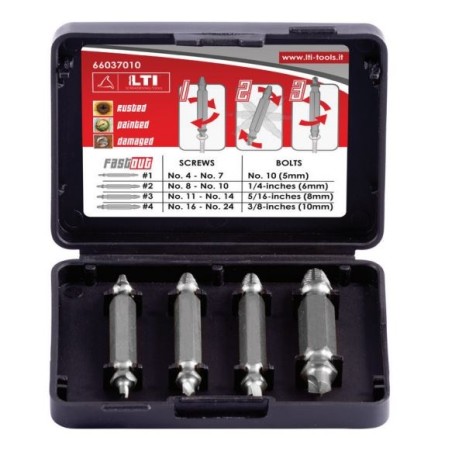 SET ESTRATTORI P/VITI GR.1-4 4PZ 66037010