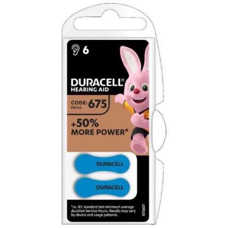 BATTERIA DURACELL ACUSTICA EASY TAB675