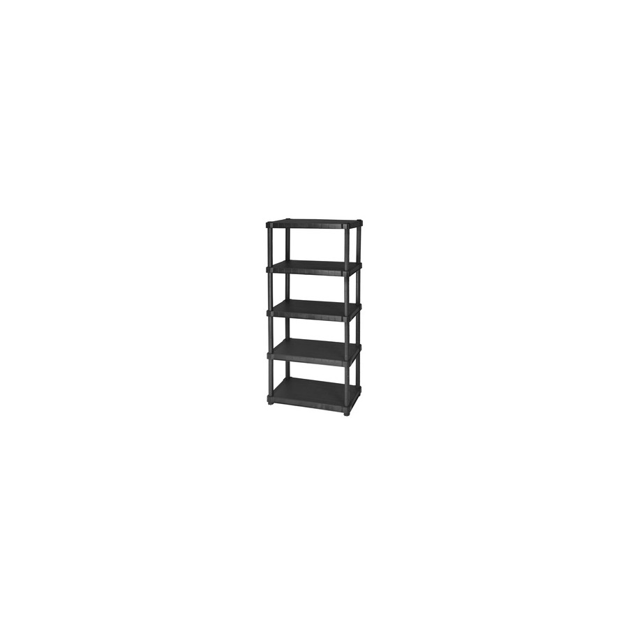 SCAFFALE PLASTICA  80*40 5 RIP. COMPLETO