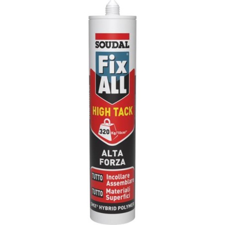 SOUDAL FIX ALL HIGH TACK BIANCO ML.290 117922