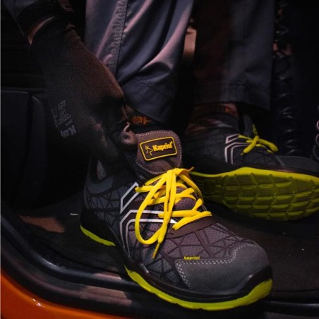 SCARPA SPIDER NERO/GIALLA MIS.40 S1P