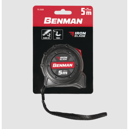 BENMAN FLESSOMETRO MT.3*16 MM 71016
