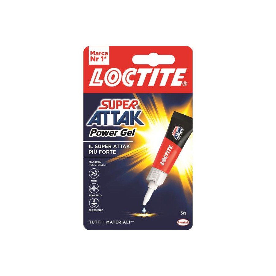 LOCTITE SUPER ATTAK FLEX GEL GR.3
